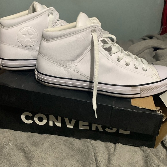 Converse Leather Sneakers - Picture 2 of 7